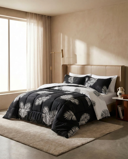 Black Feather UltraSoft Comforter Set