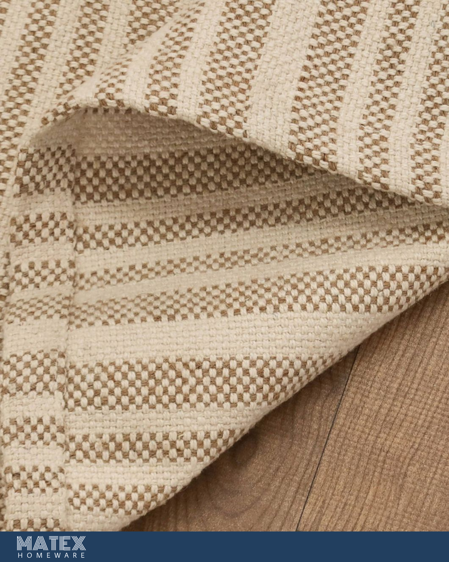 Terreno Jute Cotton Dhurrie - 60x90 cm