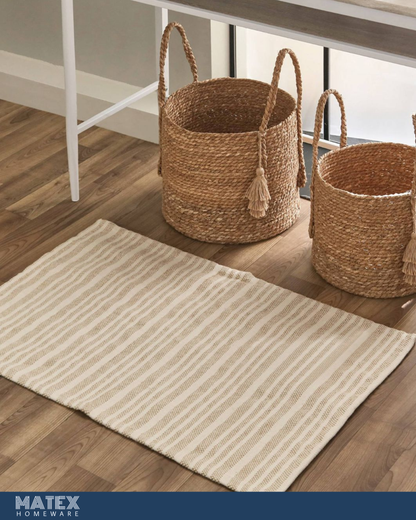 Terreno Jute Cotton Dhurrie - 60x90 cm