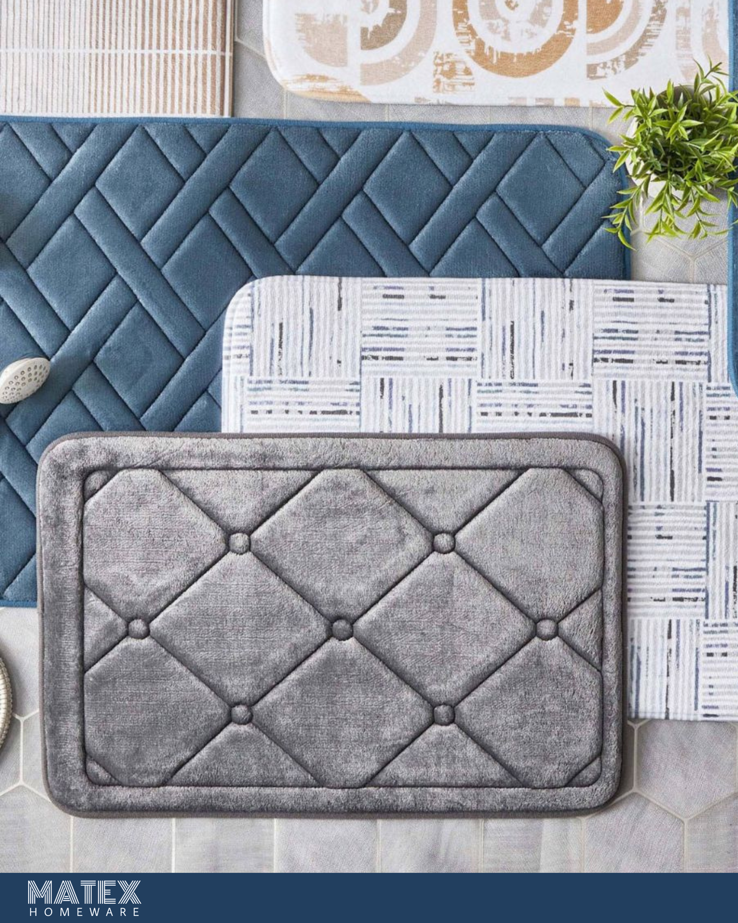 Memory Foam Bathmat - 40x60 cm