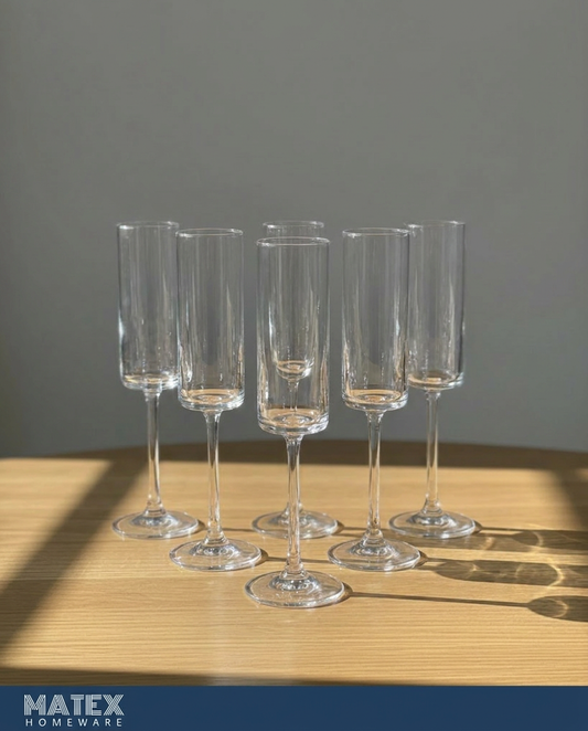 Luna Celebration Flutes (Set of 6)