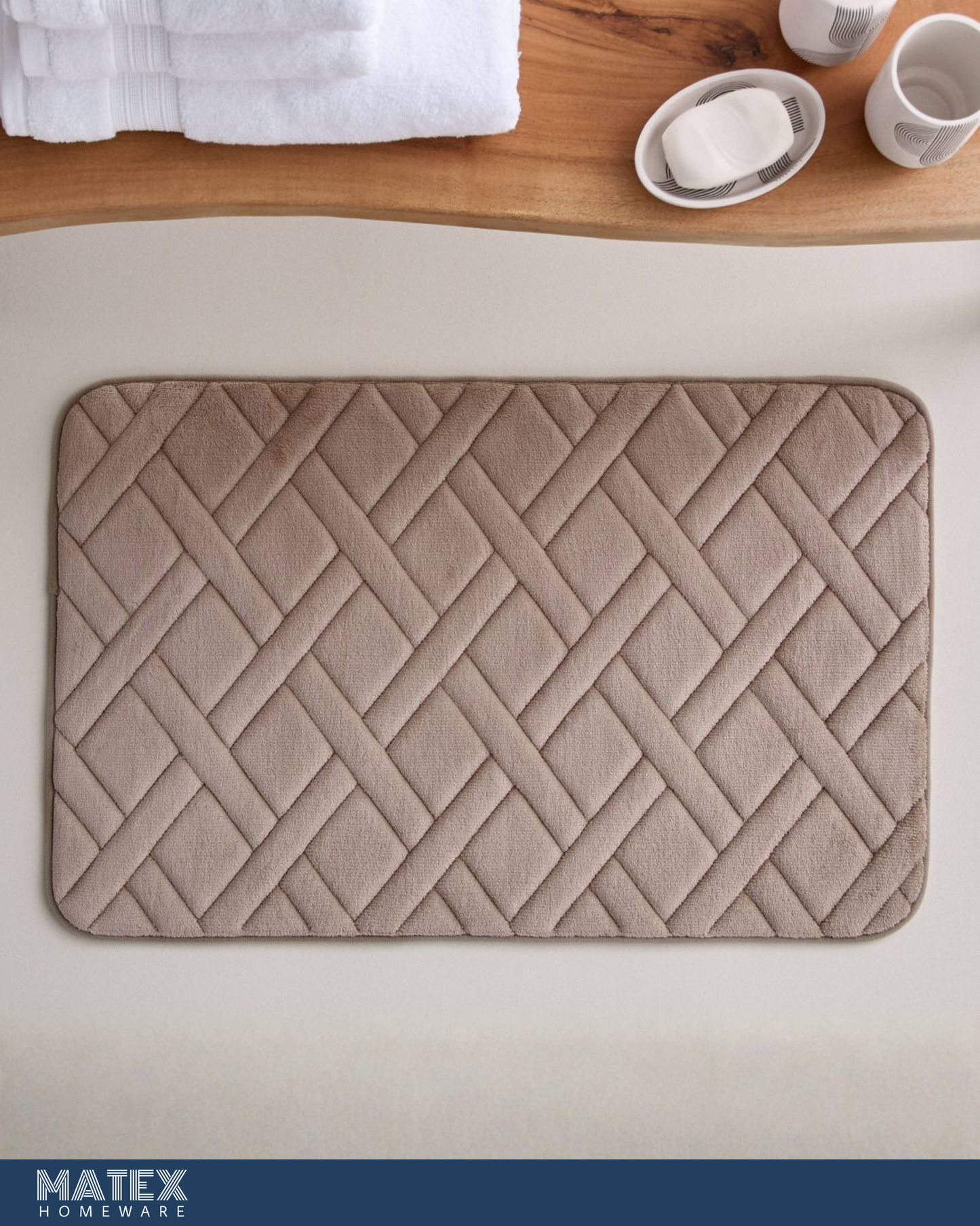 Memory Foam Bathmat - 50x80 cm