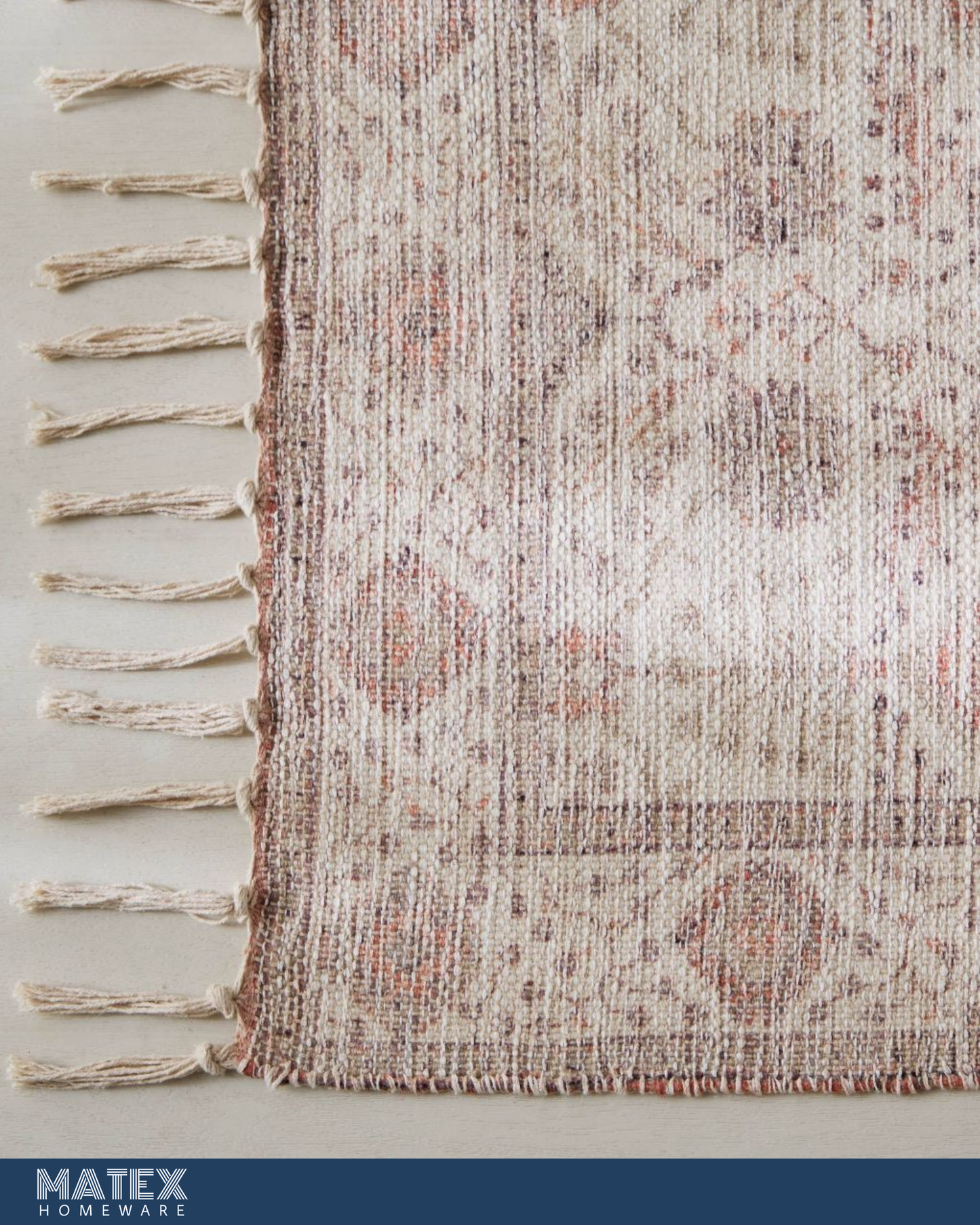 Handmade Printed Dhurrie - 60x90 cm