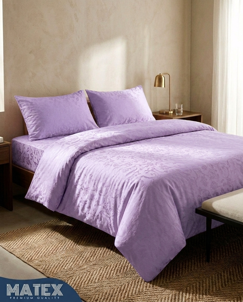 Flower Lavender UltraSoft Bed Set