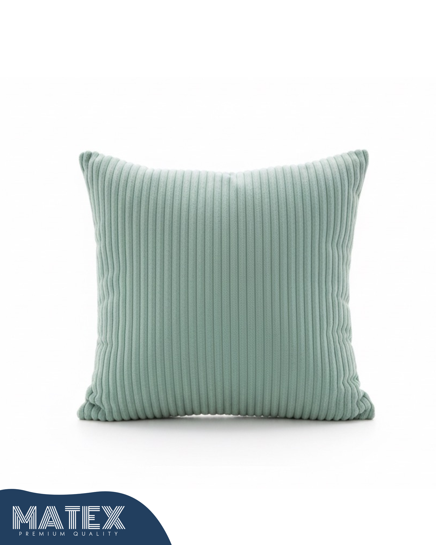 Valeria Mint Furr Pattern Decor Cushion 45x45cm