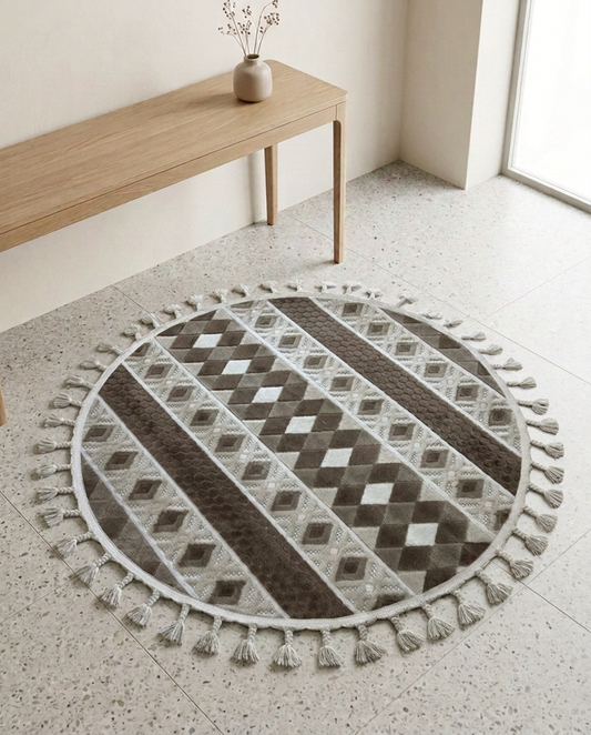 MATEX Desert Mosaic Round Rug