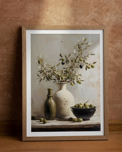 MATEX Gallery Frame – Olive Grove Elegance