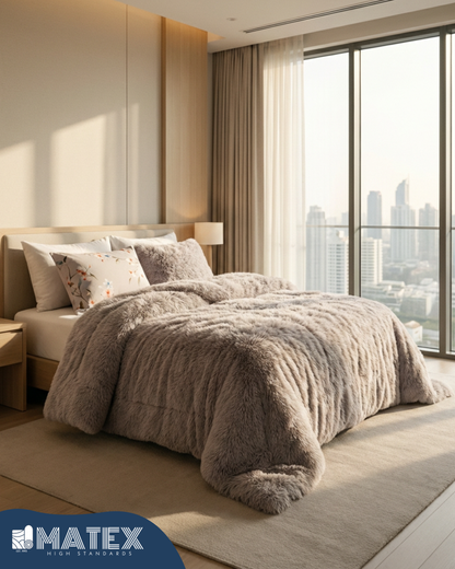 Single Cloud NardoGray FluffyLuxe Comforter