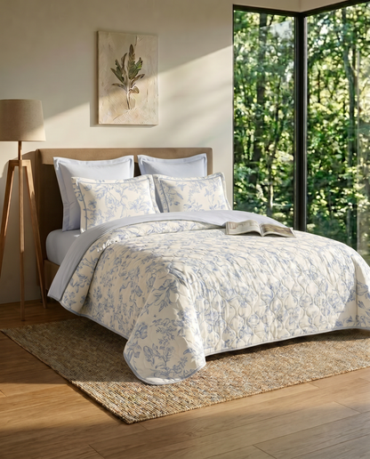 Bleuvelle Pure Cotton Coverlet