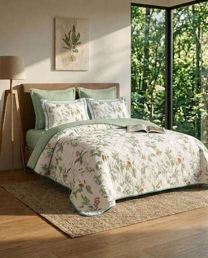 Verdelle Pure Cotton Coverlet
