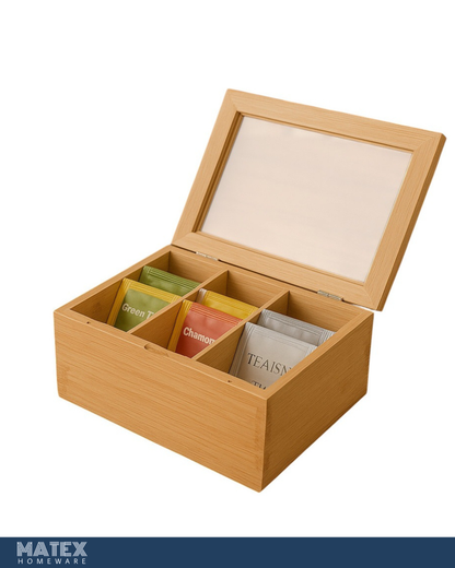 Mystic Bamboo Tea Box 21x16x7.4cm