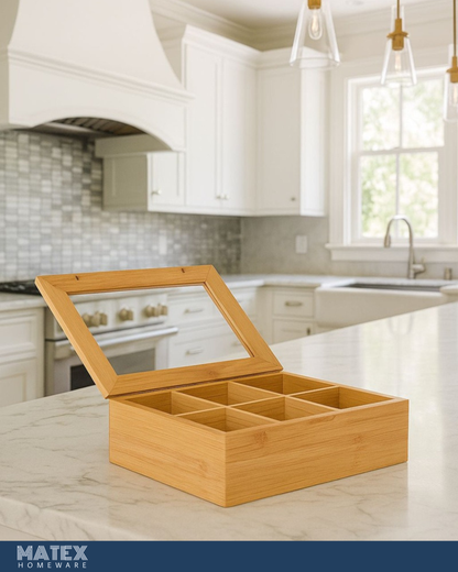 Mystic Bamboo Tea Box 21x16x7.4cm