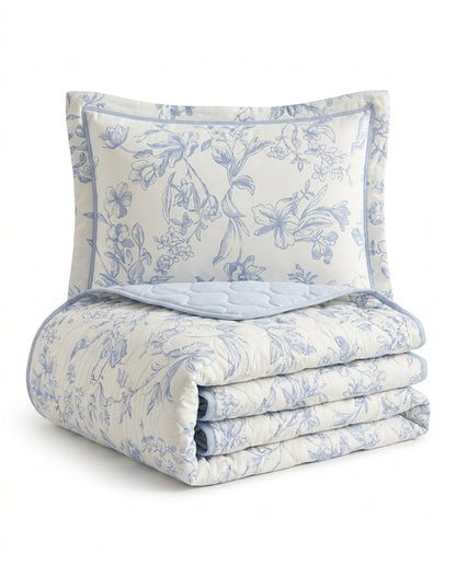 Bleuvelle Pure Cotton Coverlet