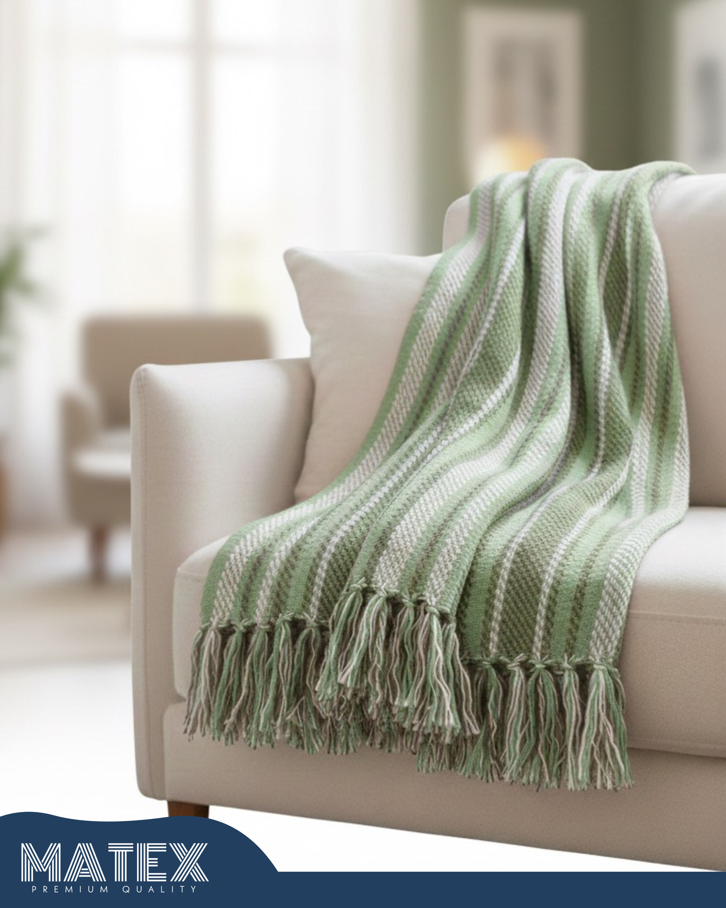 Lapghan Decor Throw Blanket - Mint