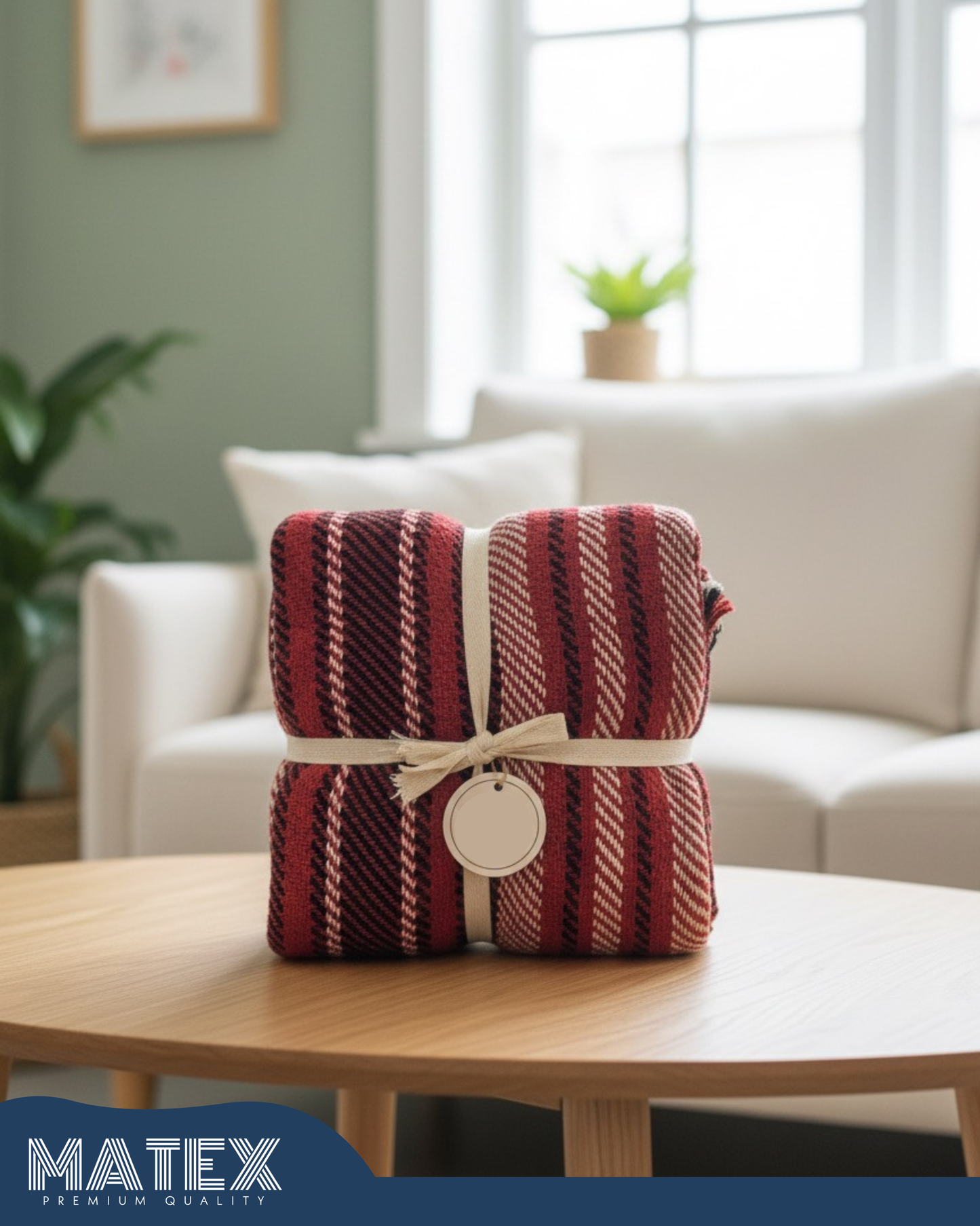 Lapghan Decor Throw Blanket - Brick