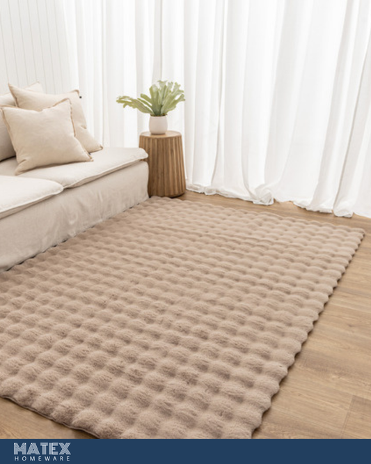 Premium Bubble Fur Rug 160x200