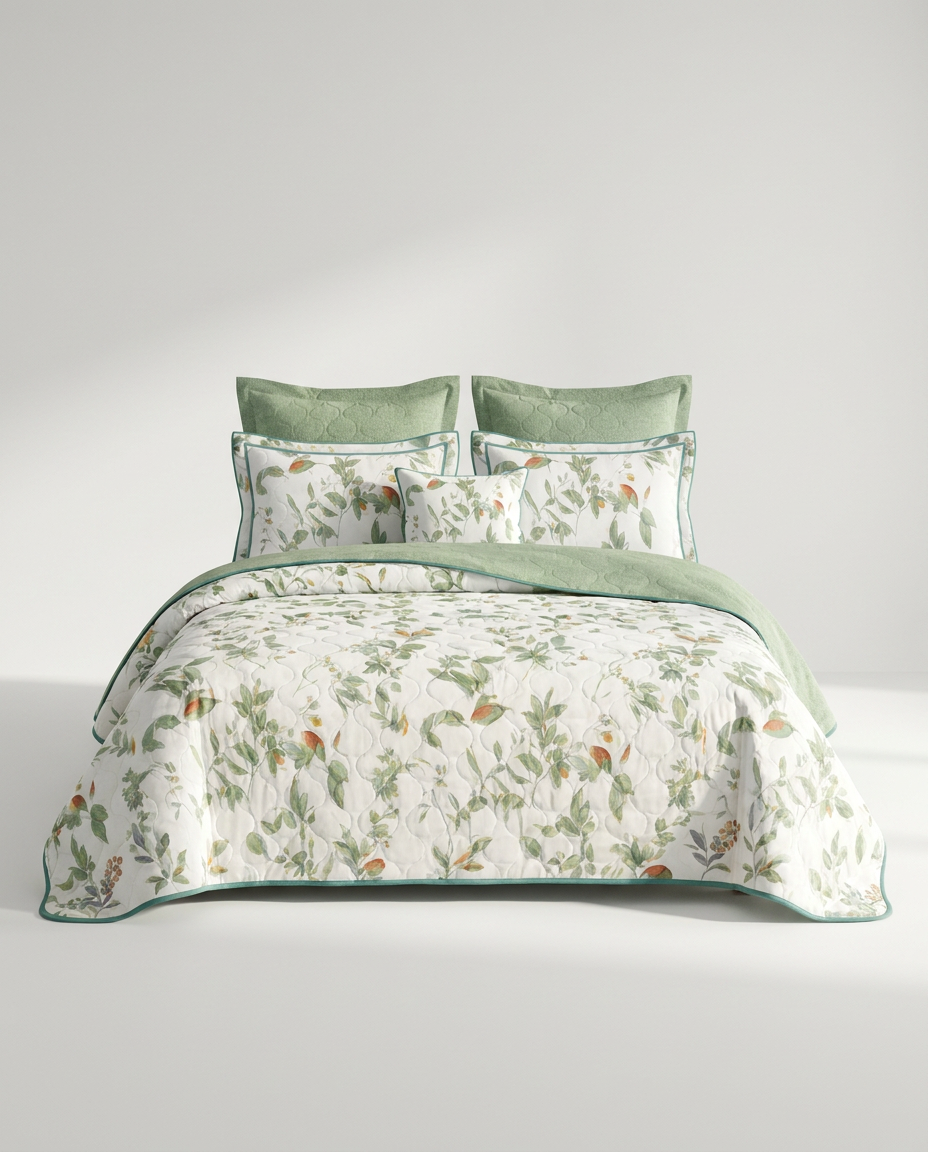 Verdelle Pure Cotton Coverlet