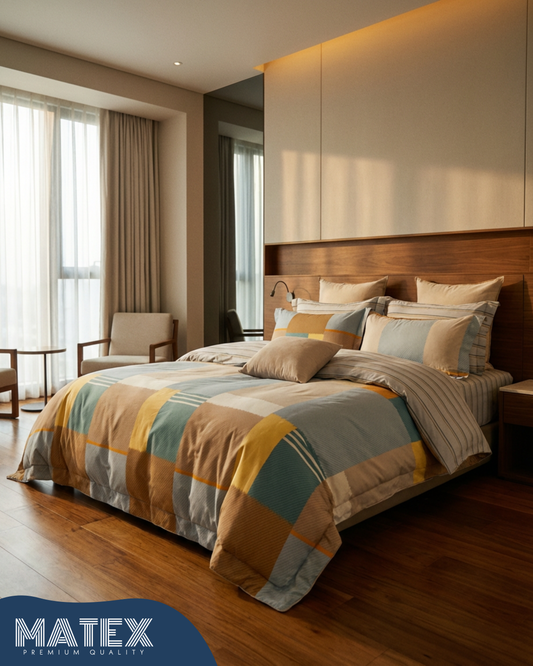 Classic Hall Bed Set 100% Cotton 220TC