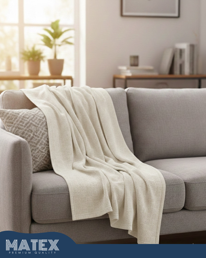 MATEX AirWeave™ 100% Cotton Piqué Blanket