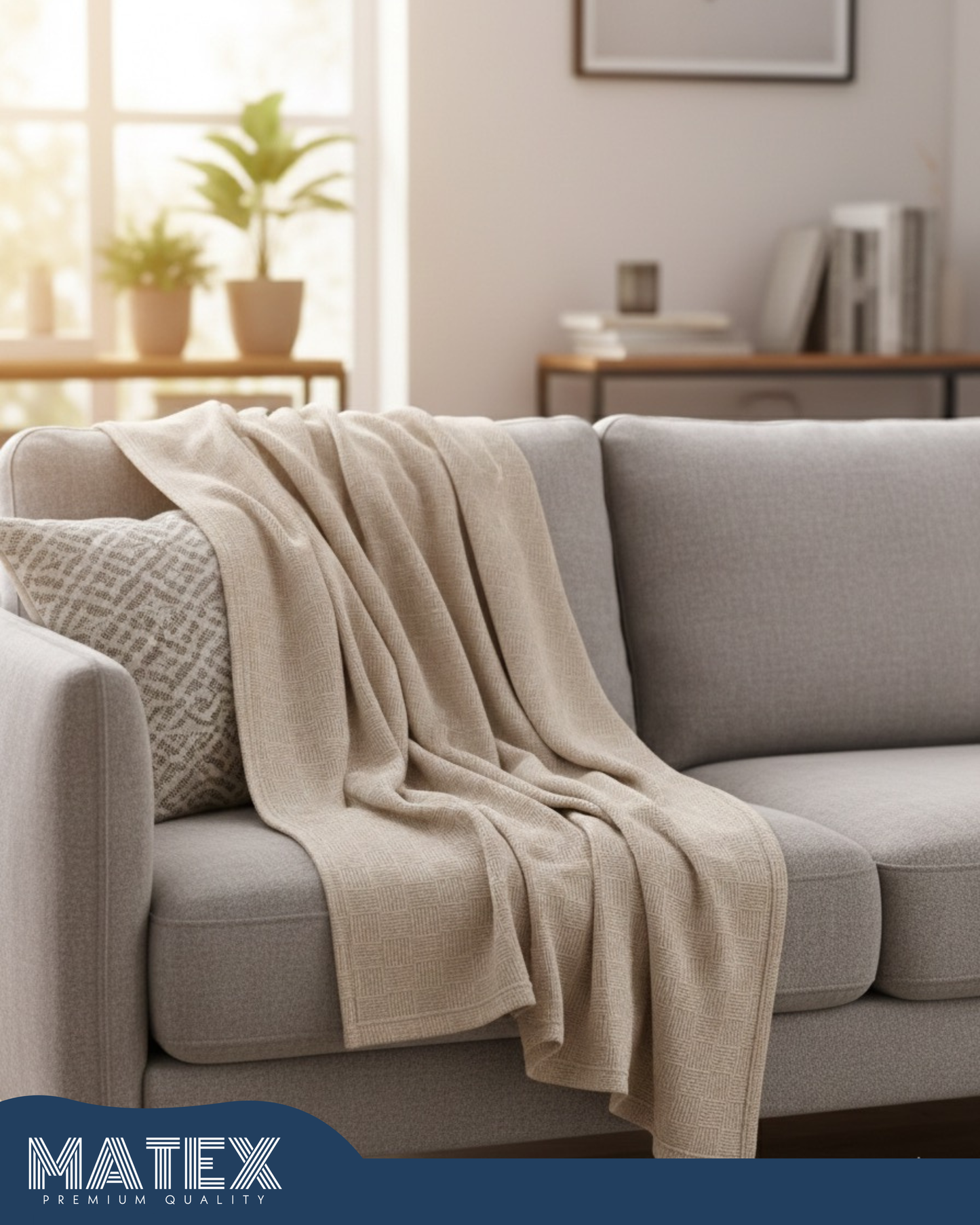 MATEX AirWeave™ 100% Cotton Piqué Blanket