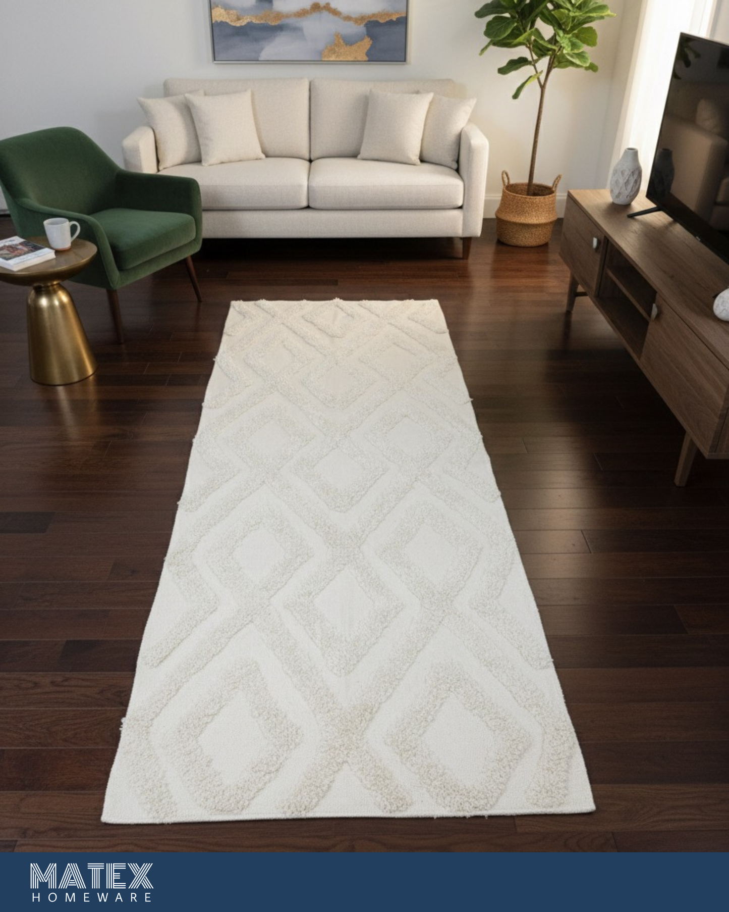 Charkha Jacquard Handmade Rug