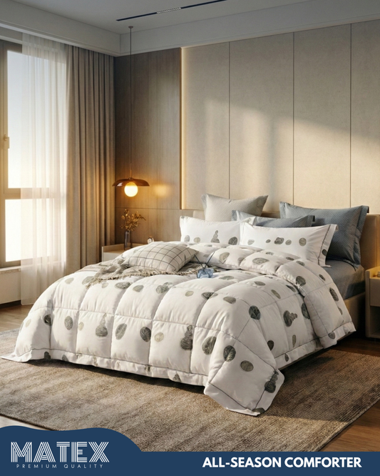 Single Size Stonehenge England Cotton All-Season Comforter Set