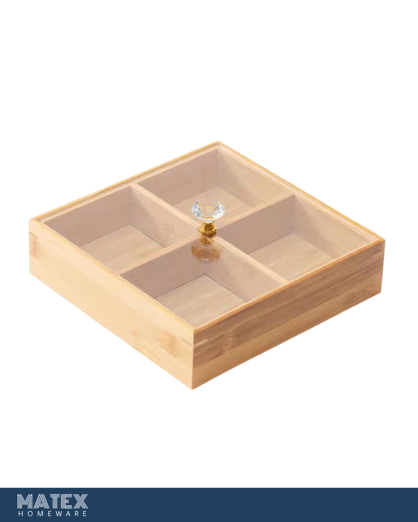 Wooden Square Box Table Decor