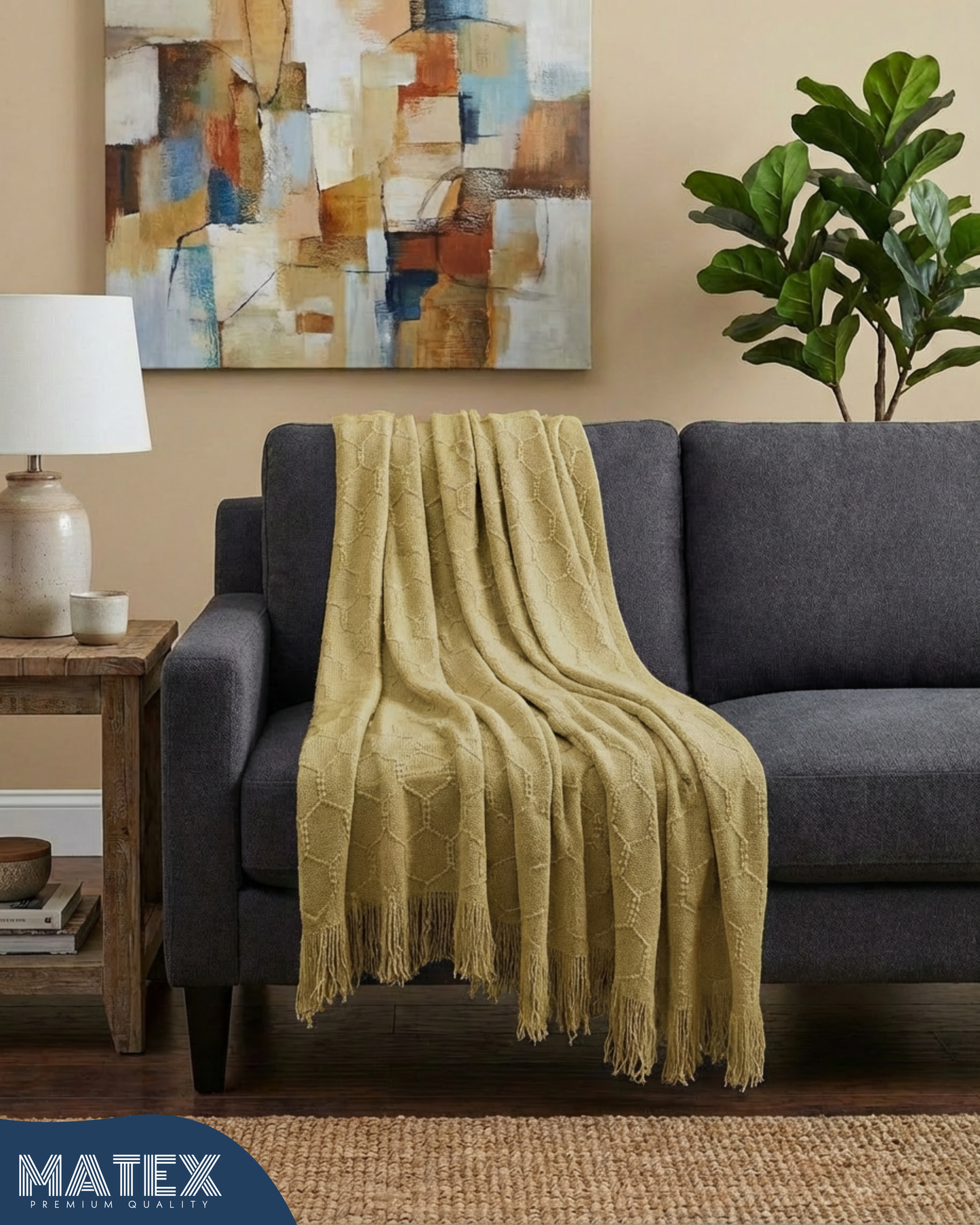 NordHex Cotton Throw Blanket