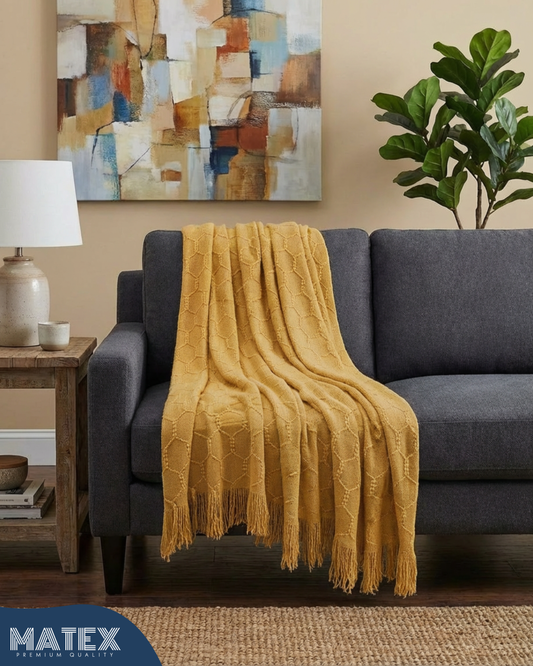 NordHex Cotton Throw Blanket