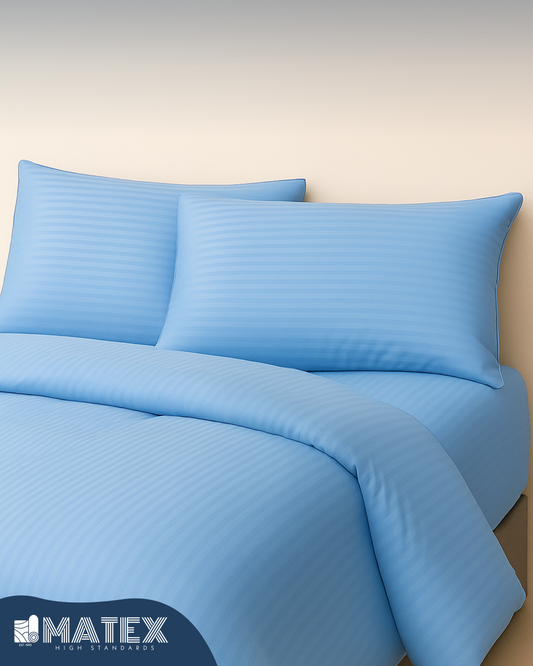 Denim Blue Bed Set
