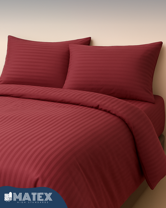 Burgundy Bed Set