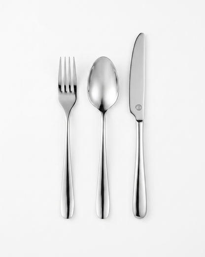 Master Chef Élan Stainless Steel  3-Piece Dining Set