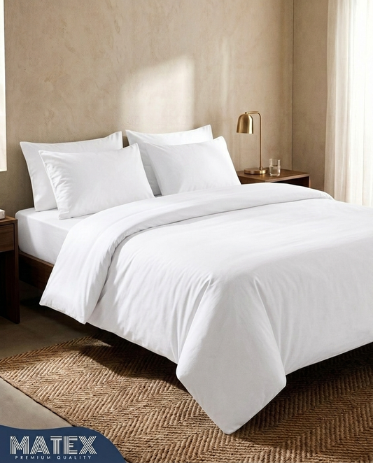 Pure White Essence SoftBlend Bed Set