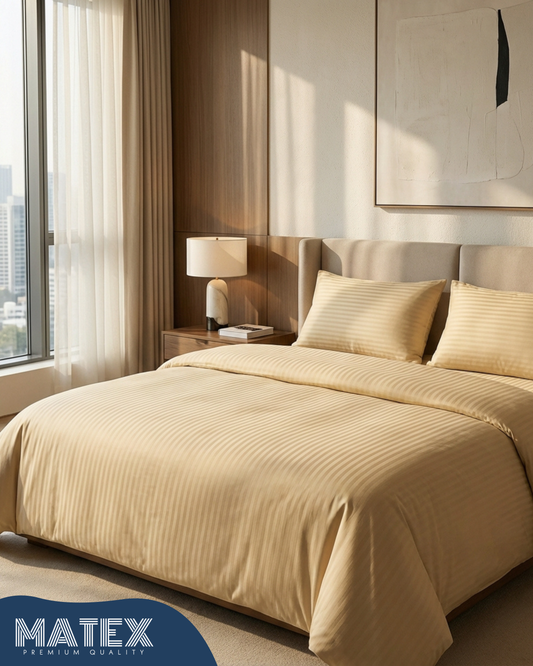 Beige UltraSoft Bed Set