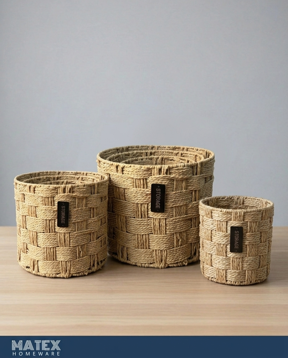 TerraWeave Premium Storage Baskets