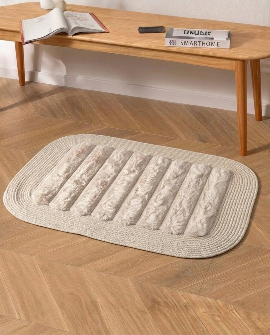 CloudFur Rabbit Touch Rug – 55×75 cm
