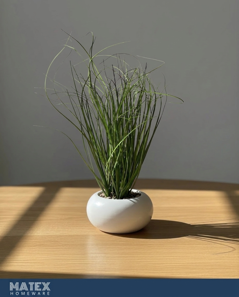 Wild Grass Ceramic Pot