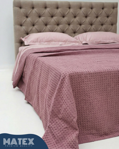 Waffle 100% Cotton Blanket