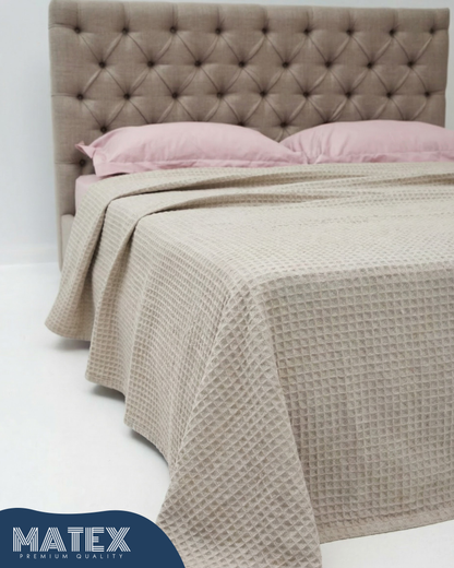 Waffle 100% Cotton Blanket