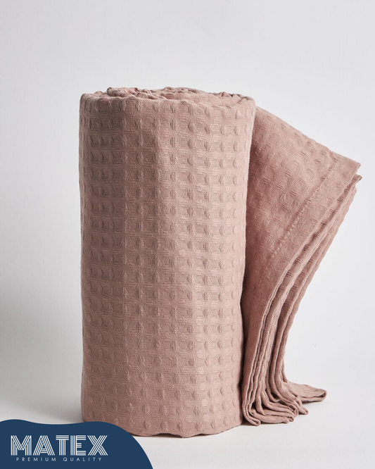 Waffle 100% Cotton Blanket