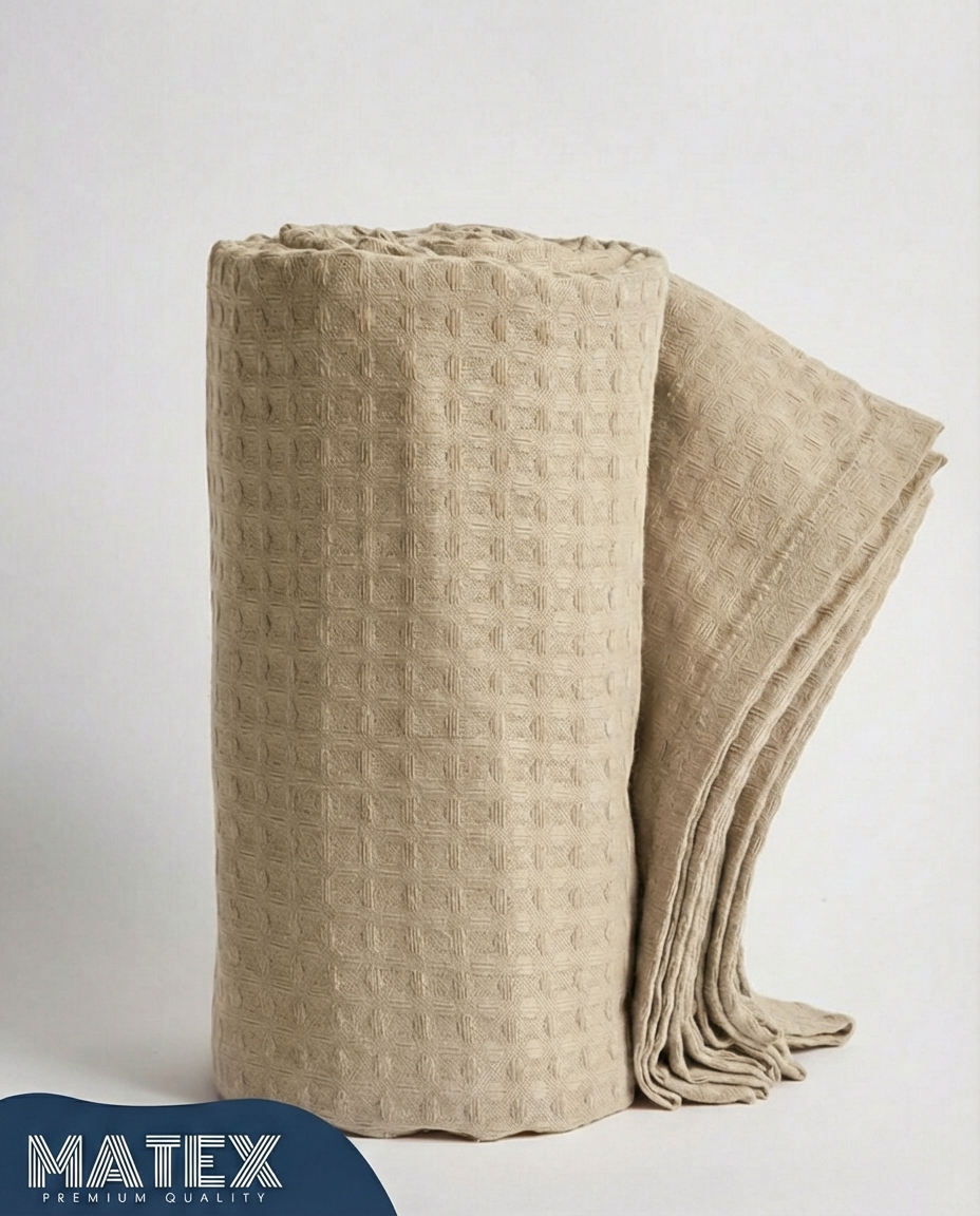 Waffle 100% Cotton Blanket