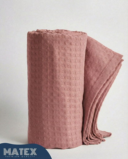 Waffle 100% Cotton Blanket