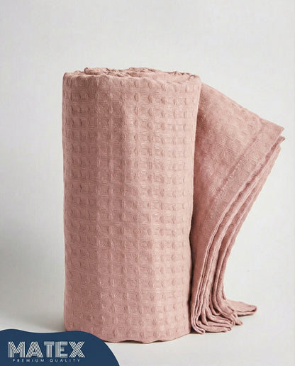Waffle 100% Cotton Blanket