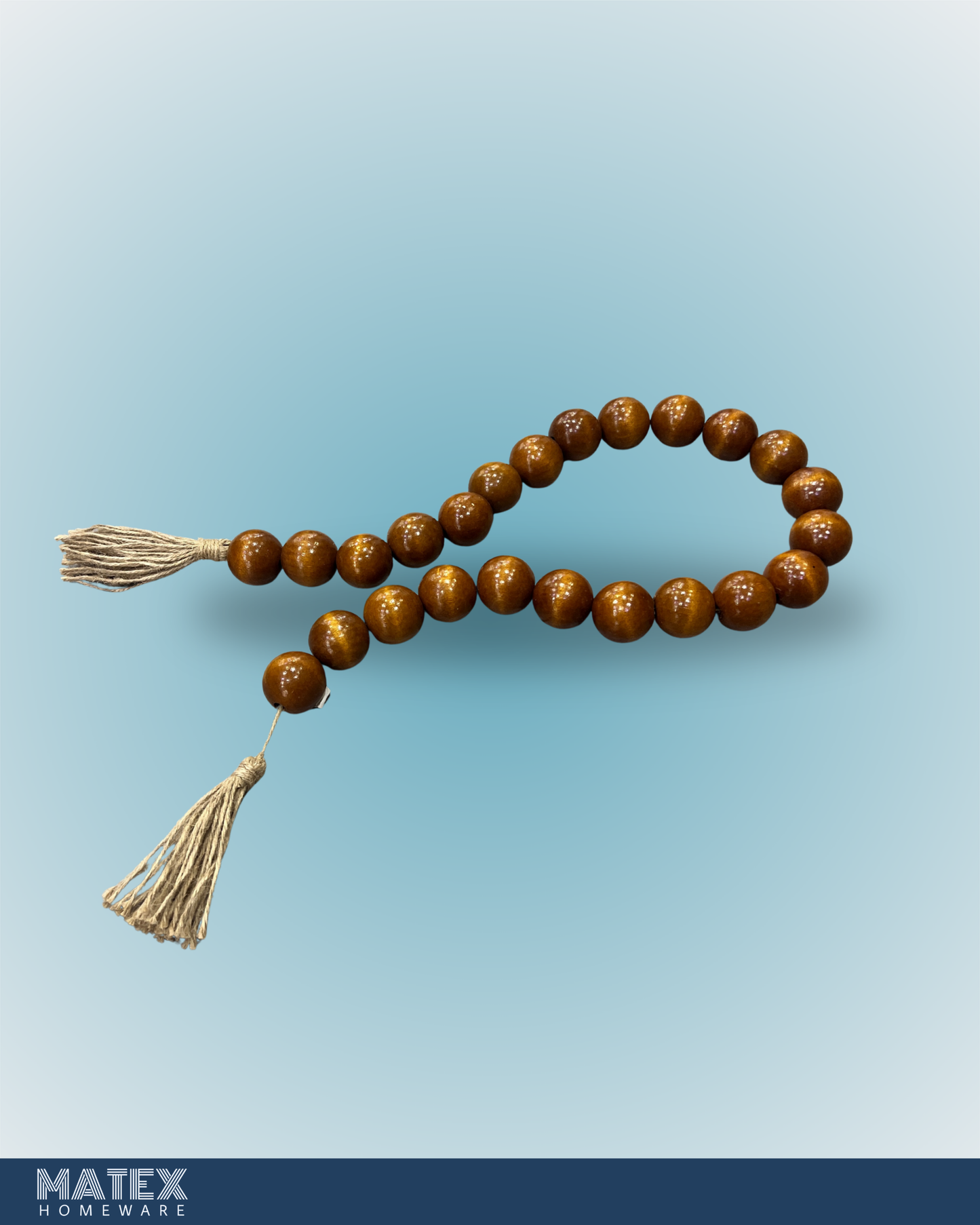 Wooden Bead Garland 90cm II