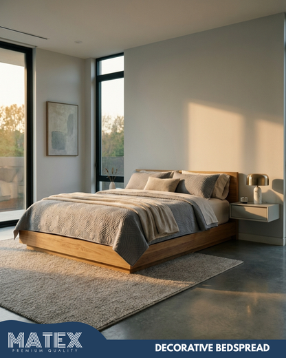 Single size GreyGossip Elegance Bedspread (3pcs)