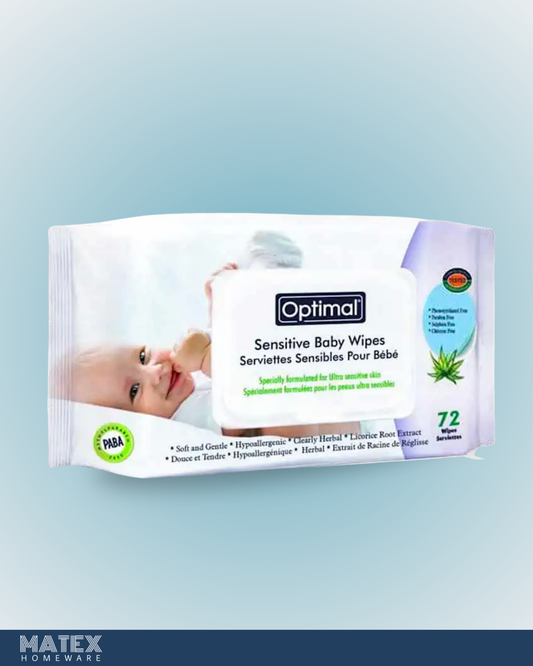 Optimal Wipes Serviettes With Cover 72pcs