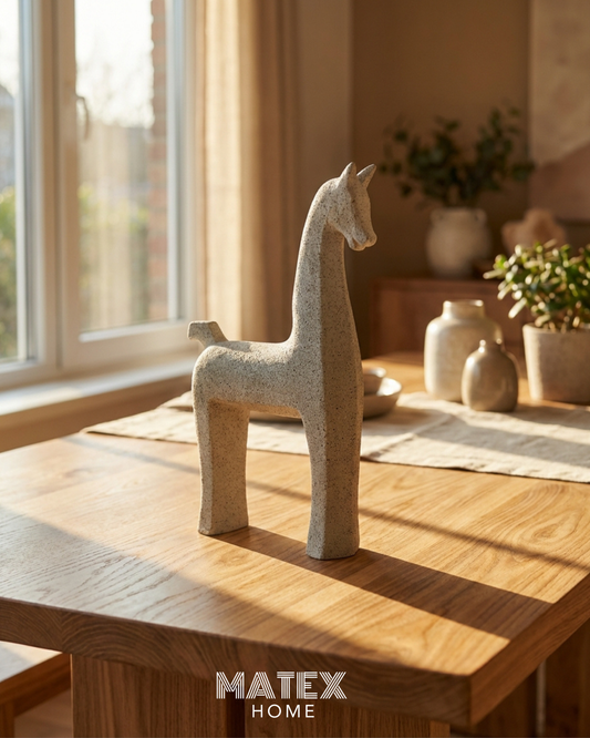 Cement Stone Horse Decoration Statue
