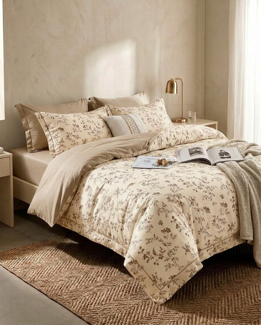 King Size Maison Fleur Bed Set Cotton-300TC