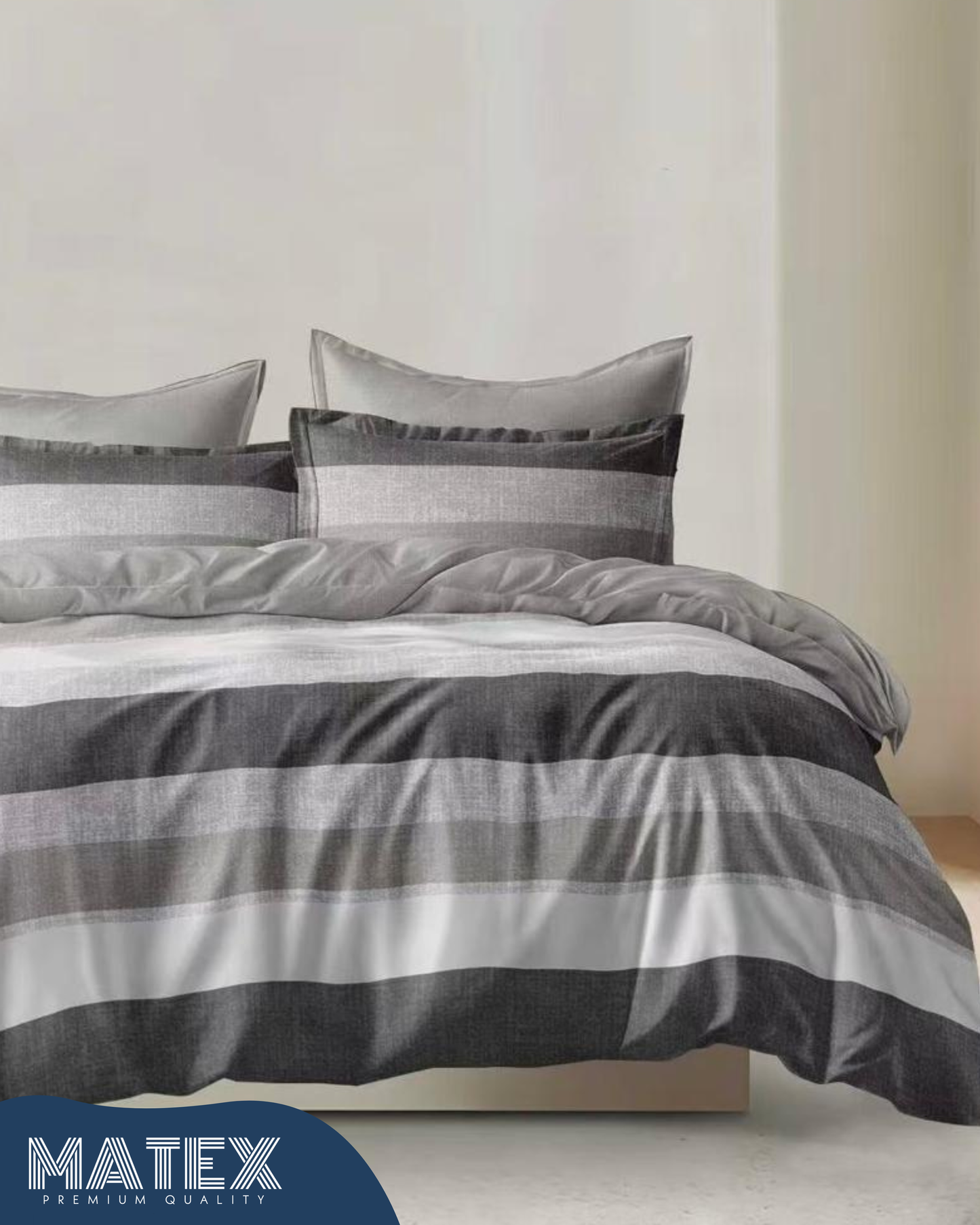Neat Grey UltraSoft Bed set