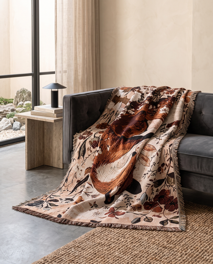 Woodland Embrace™ Jacquard Decor Throw